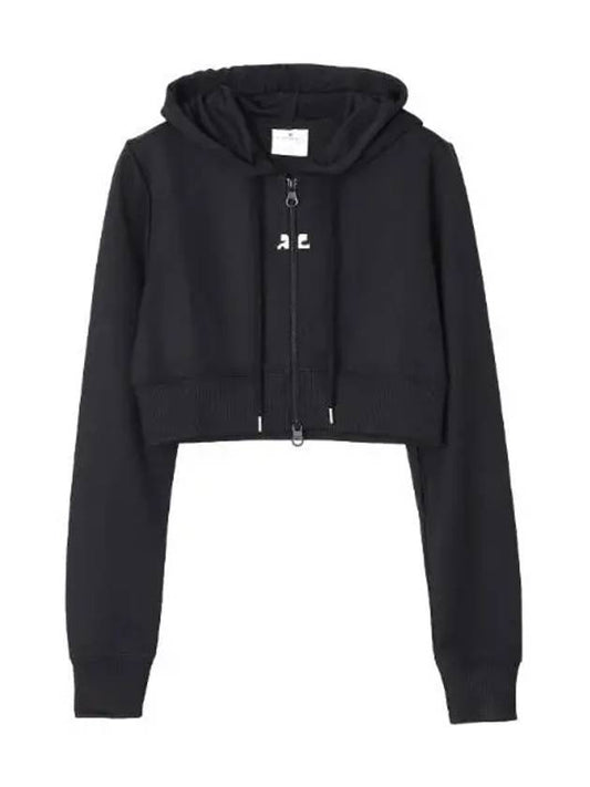 Courr ges cropped tracksuit interlock zip up women - COURREGES - BALAAN 1