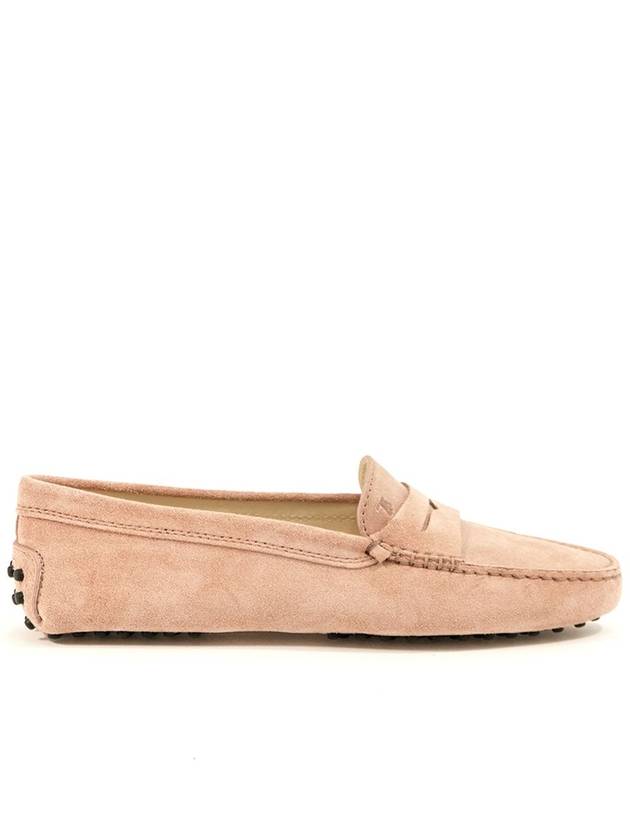 Gommino Suede Driving Shoes Pink - TOD'S - BALAAN 2