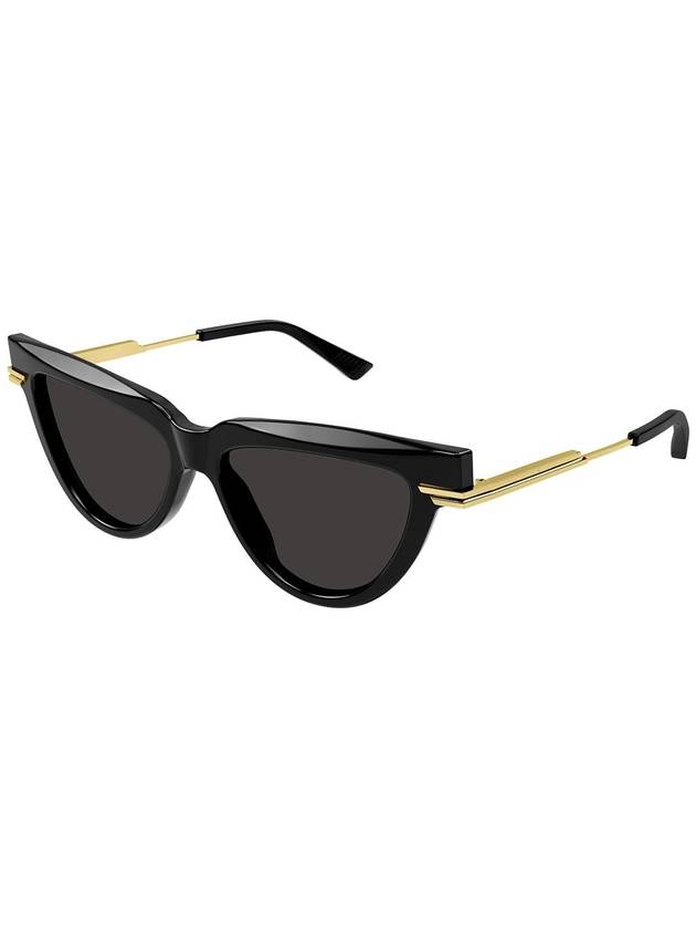 Sunglasses BV1265S 001 BLACK - BOTTEGA VENETA - BALAAN 3