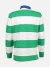 Block Stripe Classic Fit Polo Shirt Green - POLO RALPH LAUREN - BALAAN 4