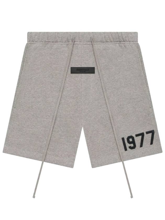 Fear of God Essential 1977 Dark Oatmeal Shorts - FEAR OF GOD ESSENTIALS - BALAAN 1