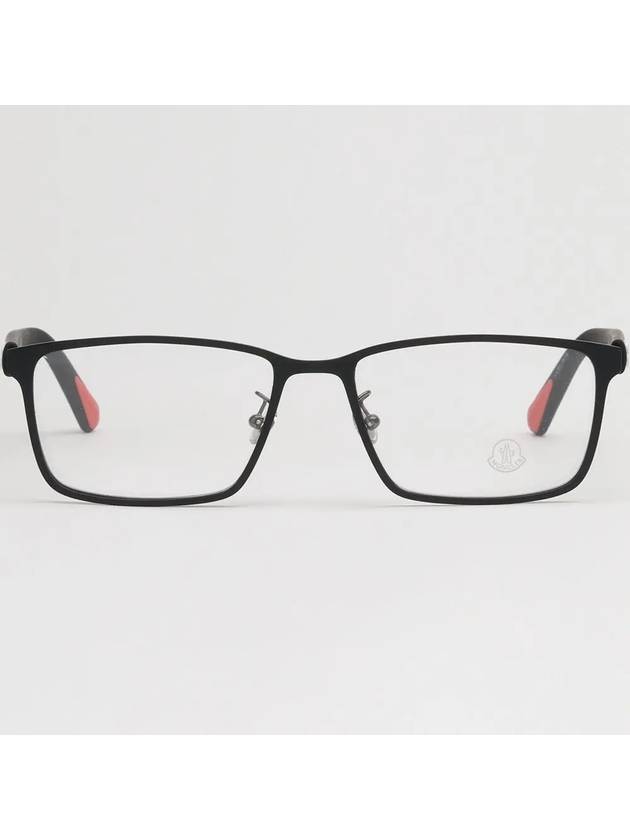 Glasses frame ML5163H 002 square metal frame - MONCLER - BALAAN 3