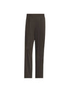 Zipper Pocket Regular Fit Track Pants Dark Brown - ADIDAS - BALAAN 1