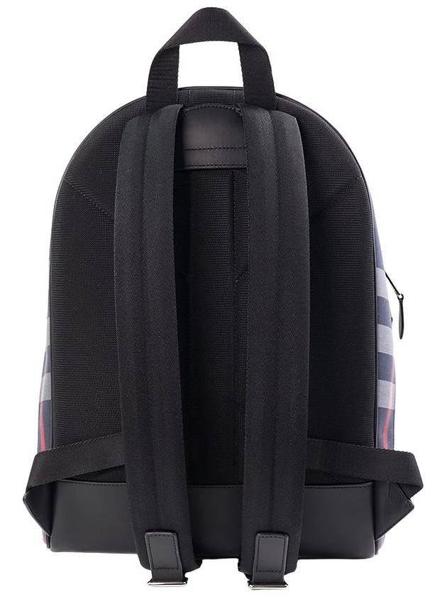 Jeff Check Backpack Navy - BURBERRY - BALAAN 3