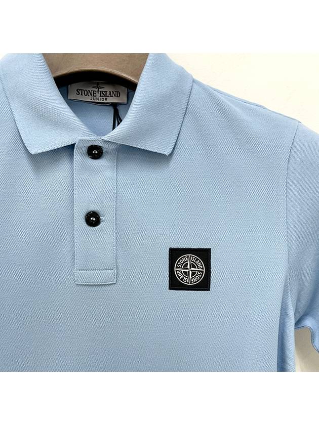 Stone Island Polo T Shirt 801621448V0040 Blue - STONE ISLAND - BALAAN 4