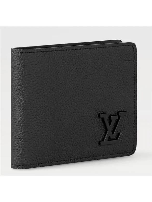 LV Aerogram Multiple Half Wallet Black - LOUIS VUITTON - BALAAN 6