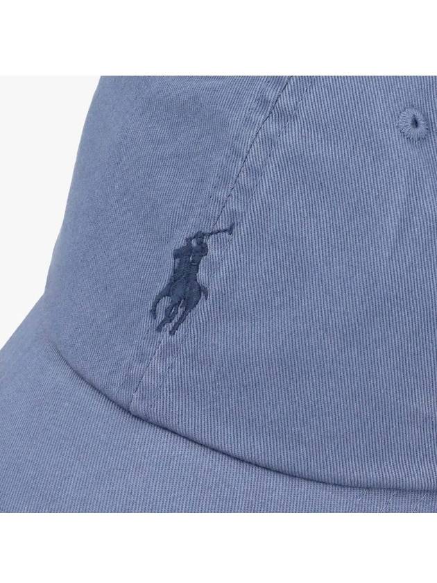 Embroidered Pony Ball Cap Blue - POLO RALPH LAUREN - BALAAN 4