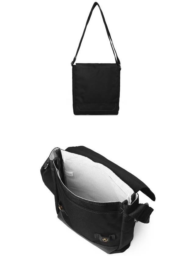 Snap Cross Bag Black - CARHARTT - BALAAN 4