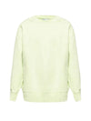 Classic Logo Crew Neck Sweatshirt Lime - Y-3 - BALAAN 1