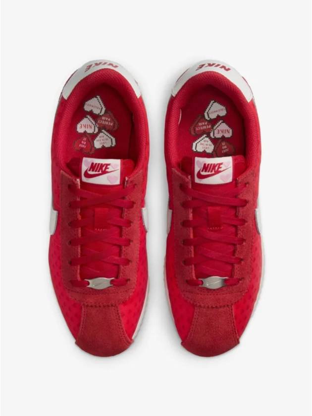 Kids Cortez Valentine's Day Low Top Sneakers Red - NIKE - BALAAN 5