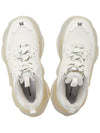 Triple S Clear Sole Low Top Sneakers White - BALENCIAGA - BALAAN 3