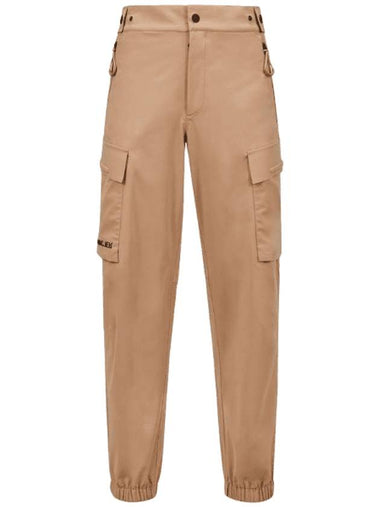 Cargo straight pants beige - MONCLER - BALAAN 1