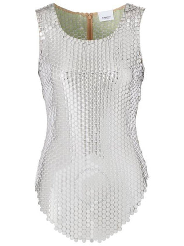 Burberry Alessia Sequin Tank Top, Brand Size 4 (US Size 2) - BURBERRY - BALAAN 1