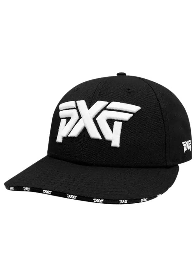 Logo Repeat Ball Cap Black - PXG - BALAAN 1