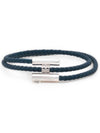 Tunis Tresse Bracelet Navy - HERMES - BALAAN 2