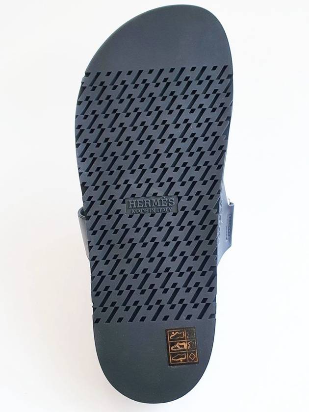 Chypre Velcro Sandals Black H222000ZH02 - HERMES - BALAAN 6