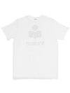 Zwell Logo Print Short Sleeve T-Shirt White - ISABEL MARANT - BALAAN 2