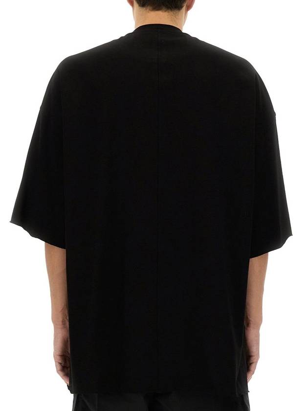 Rick Owens Cotton T-Shirt - RICK OWENS - BALAAN 3