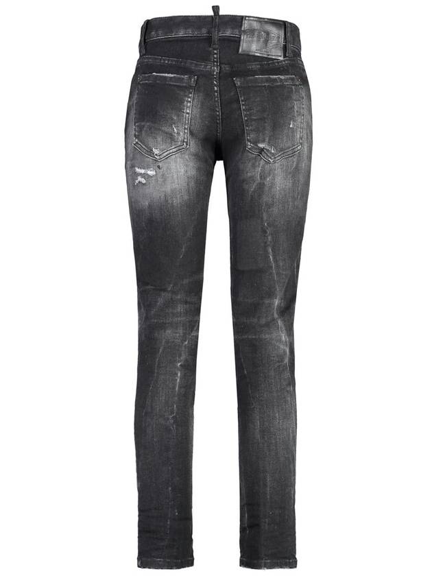 Denim Straight Pants S75LB0811S30802 900 GRAY - DSQUARED2 - BALAAN 3