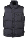 Crinkle Reps R-NY Down Vest Navy - STONE ISLAND - BALAAN 2