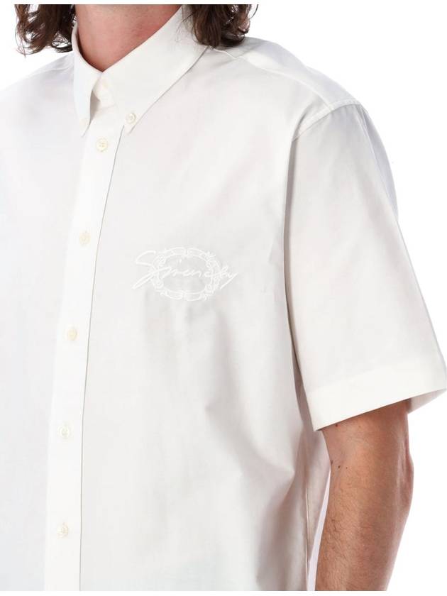 Givenchy Embroidered Shirt - GIVENCHY - BALAAN 3