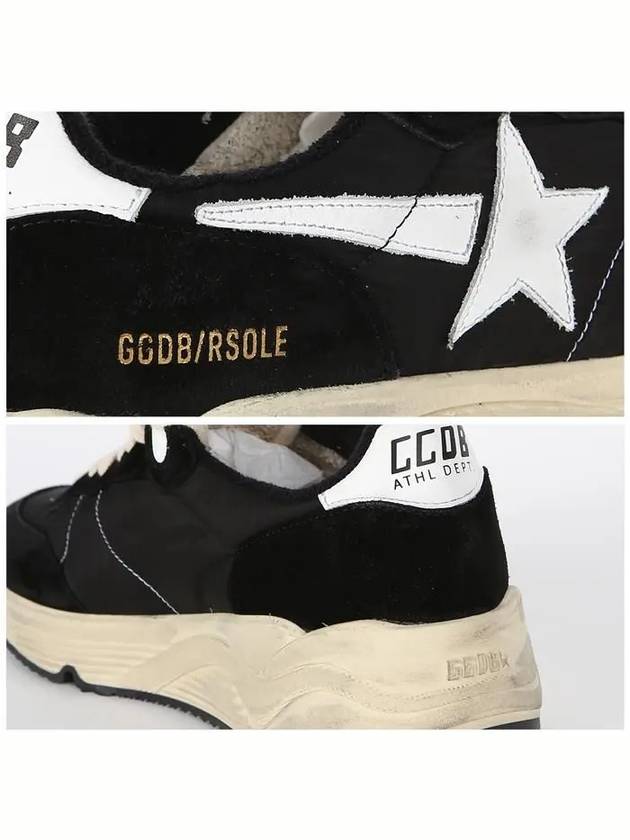 Men's Running Sole Low Top Sneakers Black - GOLDEN GOOSE - BALAAN 7