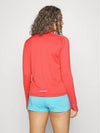 Women's Dri Fit Pacer Crew Long Sleeve T-Shirt Red - NIKE - BALAAN 4