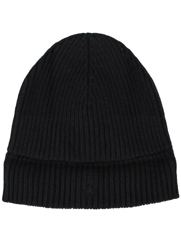 Heart Logo Wool Beanie Black - AMI - BALAAN 5