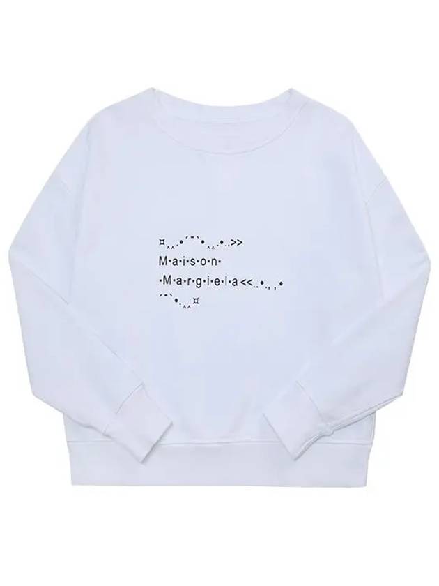 Font Generator Logo Sweatshirt White - MAISON MARGIELA - BALAAN 3