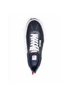 Heavy Athletic Mesh Tech Runner Low Top Sneakers Navy - THOM BROWNE - BALAAN 5