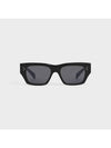 Eyewear Frame 55 Acetate Sunglasses Black - CELINE - BALAAN 2