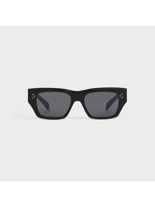 Eyewear Frame 55 Acetate Sunglasses Black - CELINE - BALAAN 2