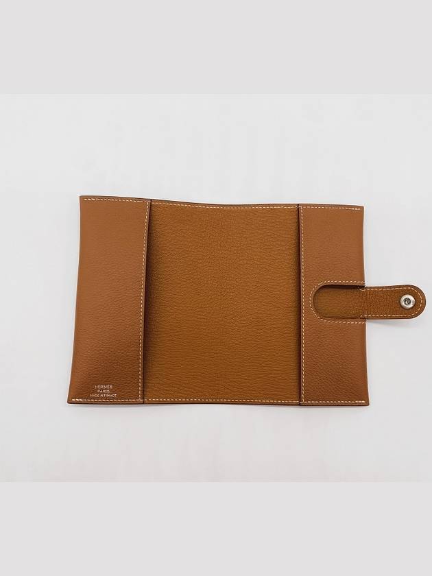 R.M.S Passport Holder Evercolor & Palladium Gold - HERMES - BALAAN 4