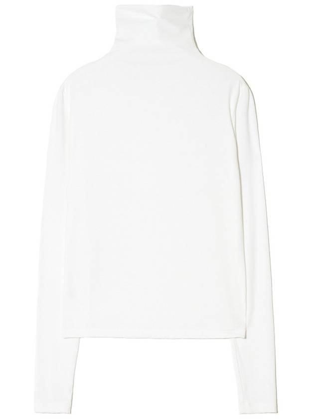 Soft turtleneck neck polar t shirt white - LESEIZIEME - BALAAN 2