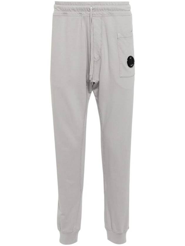 Light Fleece Utility Track Pants Grey - CP COMPANY - BALAAN 1