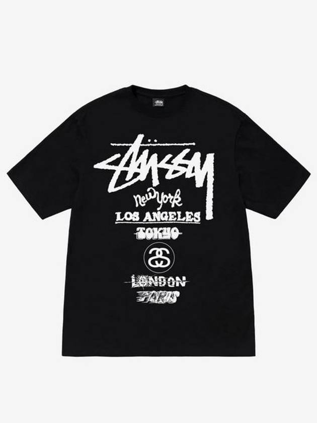 tour t shirt black men - STUSSY - BALAAN 2