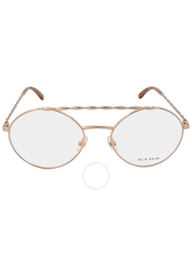 Elie Saab Demo Round Ladies Eyeglasses ES 052 0DDB 55 - ELIE SAAB - BALAAN 1