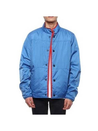 Grenoble Reversible Down Zip-Up Jacket Blue - MONCLER - BALAAN 1