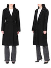 Pauline wool single coat black - MAX MARA - BALAAN 2