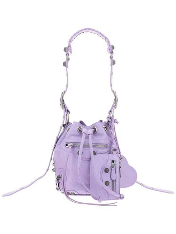 Le Cagole Bucket Bag Purple - BALENCIAGA - BALAAN 1