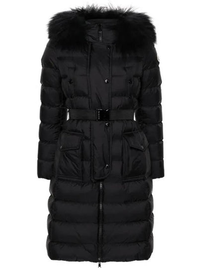 Women's Khloe Long Down Padding Black - MONCLER - BALAAN 2