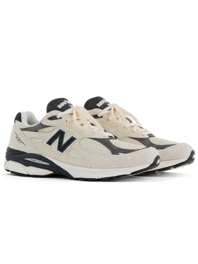 Teddy Santis 990 V3 Low-Top Sneakers Moonbeam - NEW BALANCE - BALAAN 3