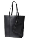 Museum Smooth Calfskin Tote Bag Black - CELINE - BALAAN 2