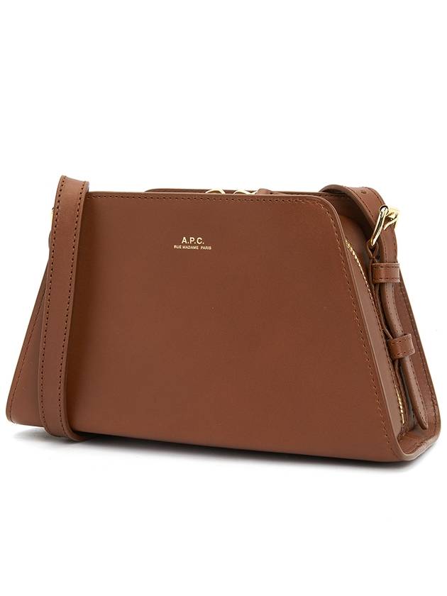 Tetra Small Shoulder Bag Brown - A.P.C. - BALAAN 3