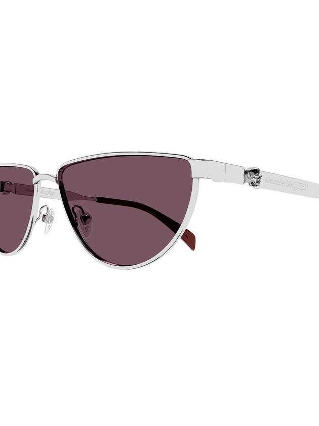 Eyewear 0456S Geometric Frame Sunglasses AM0456S - ALEXANDER MCQUEEN - BALAAN 4