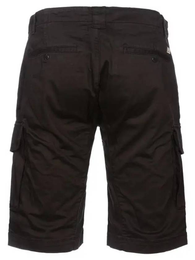 Lens Waffen Cargo Shorts Black 52 12CMBE062A - CP COMPANY - BALAAN 3