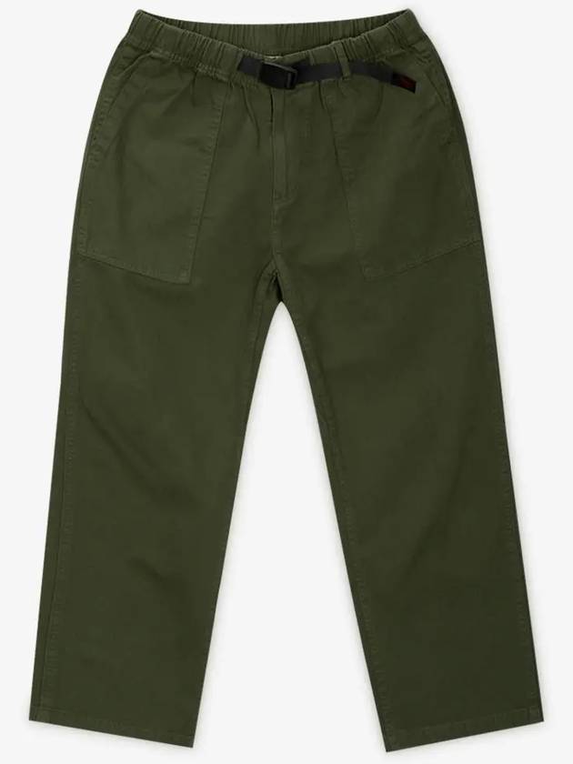 Men s loose tapered olive pants G103OGT - GRAMICCI - BALAAN 2