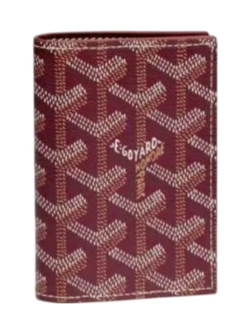 Saint Marc Card Wallet Burgundy - GOYARD - BALAAN 1