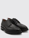 Almond Toe Leather Derby Black - THOM BROWNE - BALAAN 3