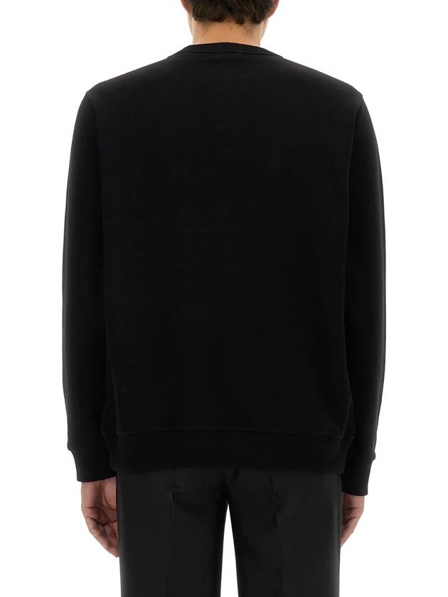 Logo Print Sweatshirt Black - BURBERRY - BALAAN 4